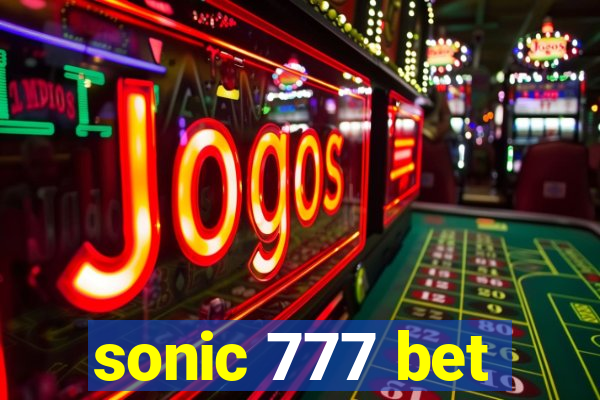 sonic 777 bet